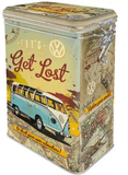 Nostalgic Art Aroma Box - VW Let's Get Lost - Rectangular Metal Box - 1.3L - Multicolour