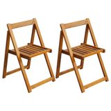 VidaXL Klapstoelen 6 stuks Acaciahout Terras