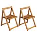 VidaXL Klapstoelen 6 stuks Acaciahout Terras