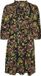 VERO MODA VMSERENITY OLIVIA 3/4 ABK DRESS WVN GA Dames Mini jurk XS Polyester Zwart Print Lente/Zomer 2023