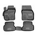 OMAC 4695444 Ensemble de tapis de sol noir, ETP (élastomère thermoplastique)