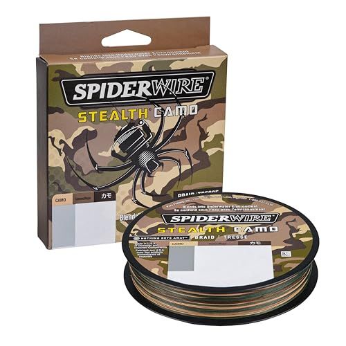 Spiderwire Unisex SCS8C-300 Camo - 8lb/300yd - Camouflage