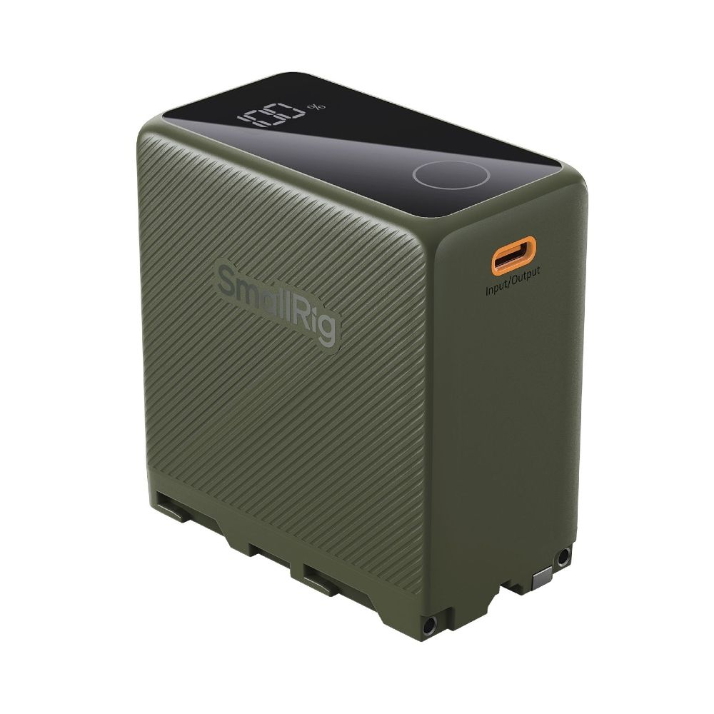 SmallRig 4577 NP-F970 USB-C Rechargeable Camera Battery - Green