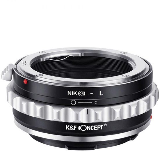 K&F Nikon F (G-Typ) Adapterring kompatibel mit L-Mount