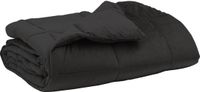 vidaXL - Dekbed - 135 x 220 cm - 4 seizoenen - Antraciet