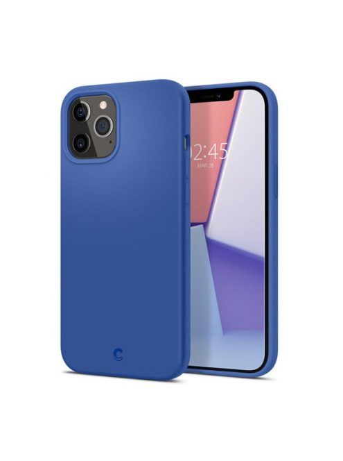 Spigen ACS01654 - iPhone 12 Pro Max - Navy - Silicone