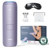 Merkloos Ulike Air 4 IPL Epilator voor gezicht en lichaam, uniseks