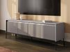 TRAINING meuble TV-HiFi 4 portes 166 cm gris