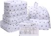 Unyqoos® Set complet de 8 sacs de voyage avec fonction imperméable