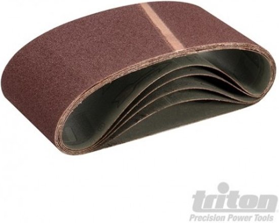 Triton 100 x 610 mm schuurband, 5 pk. Hulp nodig bij de keuze van een schuurmachine? Vind hier je informatie over <lt/>a href=https://www.bol.com/nl/i/welke-schuurmachine-heb-ik-nodig/N/13176/"<gt/>schuurmachines<lt/>/a<gt/>