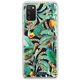 ERT GROUP mobiel telefoonhoesje voor Samsung A03S origineel en officieel erkend Babaco patroon Flowers 058 optimaal aangepast aan de vorm van de mobiele telefoon, hoesje is gemaakt van TPU
