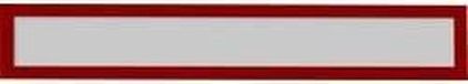 Magnetoplan 1131706 Magnetic frame Red A4 portrait, A5 landscape