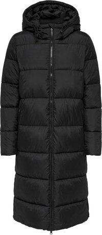 ONLY ONLMONTANA LONG PUFFER JACKET NOOS Women's Jacket - Black - Size XS