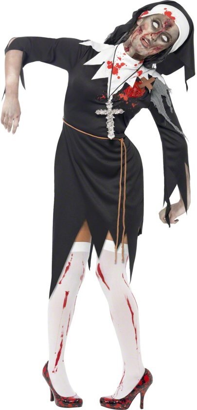 Generik Religieus halloweenzombiekostuum voor dames - Verkleedkleding - Large