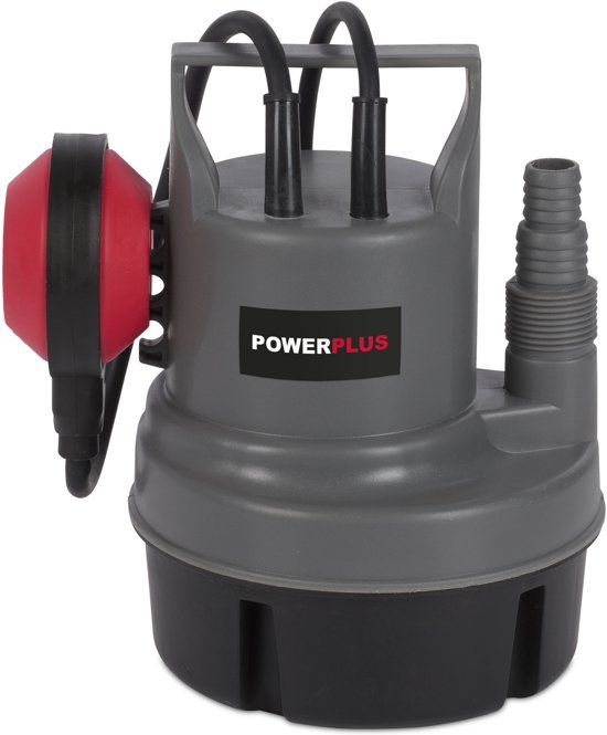 Powerplus Elektrische Dompelpomp 200W - 3500 l/h - 10m Snoer