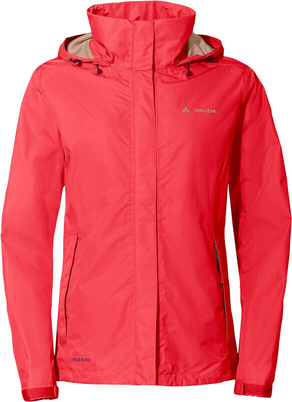 VAUDE VAUDE Escape Light Jas Dames, rood EU 34 | XXS 2023 Trekking- & Wandeljassen