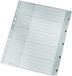 Leitz 1284 Register DIN A4 Bovenbreedte 120 Polypropyleen Grijs