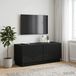 Maison Exclusive - Meuble TV bois noir