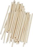 Rayher hobby materialen Bâtonnets de bricolage - 120x stuks - naturel - 10 x 4 mm