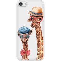 Apple iPod Touch Funny girafe Verstevigd hoesje met sublimatie bedrukking