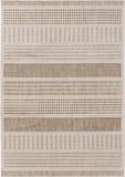 Interiyou Tapis d'intérieur et d'extérieur Kano, crème/beige, modèle A2, 200x300 cm