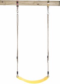SwingKing Schommelzitje flex geel - Geel - 2-12 jaar