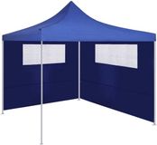 Abri latérales sans marque avec fenêtres - Jeu de 2 pièces - Bleu