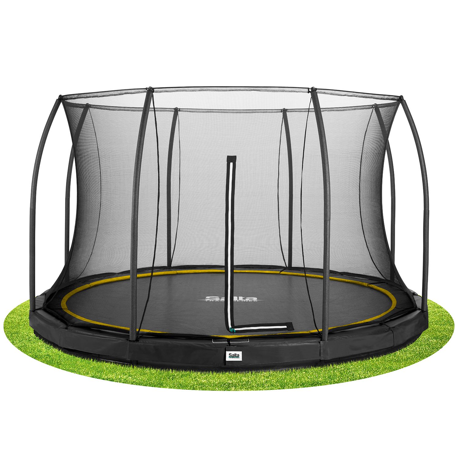 Salta Comfort Edition Ground Trampoline met Veiligheidsnet - 427 cm - Zwart