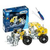 Eitech® Bouwdoos – Mini Wiellader Shovel – 157-delig – Metalen Bouwpakket met Gereedschap – Constructiespeelgoed – Vanaf 6 Jaar
