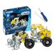 Eitech® Bouwdoos – Mini Wiellader Shovel – 157-delig – Metalen Bouwpakket met Gereedschap – Constructiespeelgoed – Vanaf 6 Jaar