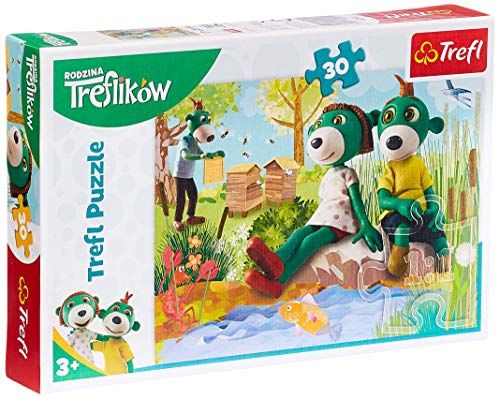 Trefl Puzzel, De Treflik Familie, 30 stukjes, Trefliks bij de vijver, voor kinderen vanaf 3 jaar