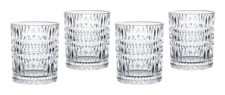 Nachtmann Ethno - Set of 4 Cocktail Glasses - 304 ml - Crystal Glass - Transparent