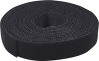 LogiLink KAB0050 Klittenband 16mm zwart 4m op rol