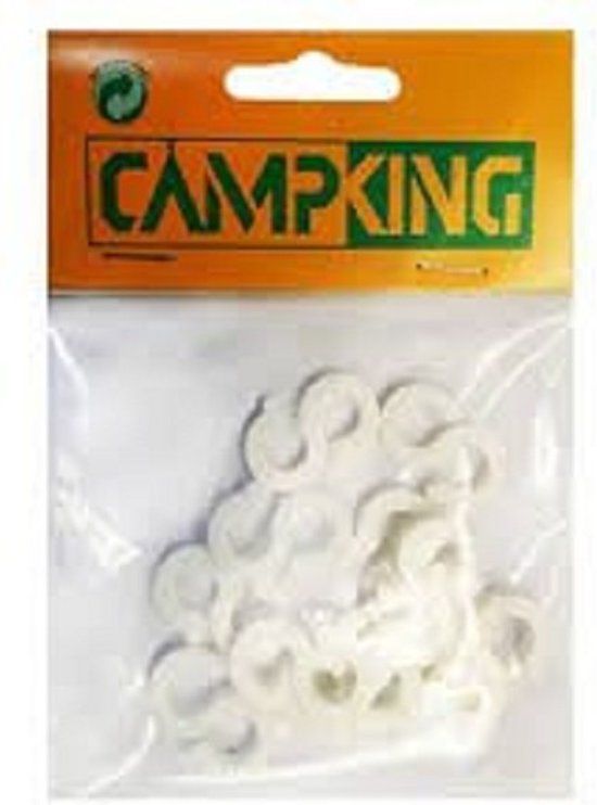 Campking S-haak Kunststof Zak A 10 St. Umefa