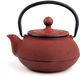 Merkloos Cast Iron Teapot 0.30L - Red Enameled