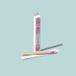 Natürbrush Tandenborstel enfant Bamboe Beige, Rose Moyen