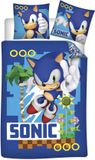 Sonic The Hedgehog Dekbedovertrek 140x200 cm 100% Katoen