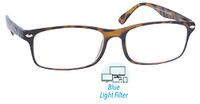 Montana Leesbril Blauwlichtfilter Bruin Sterkte +3,00