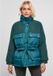 Urban Classics Sherpa Mix Gewatteerd jack Dames M Groen