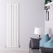 Hudson Reed - Radiateur design Delta - Vertical blanc 178 cm x 49 cm x 4,6 cm 1154 Watts