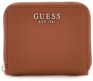 GUESS Gregoria SLG Small Zip Around Wallet Cognac