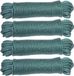 AMIG Paracord touw - 4x - 15 meter - Groen