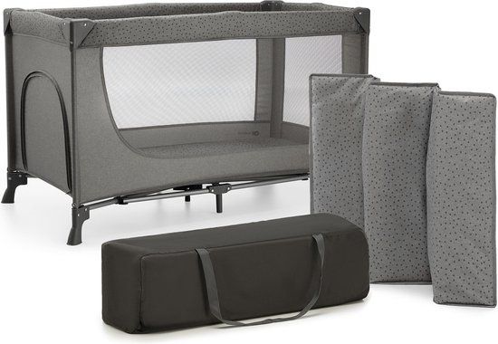 Kinderkraft JOY 2 - Reisbed 2-in-1 - Grijs