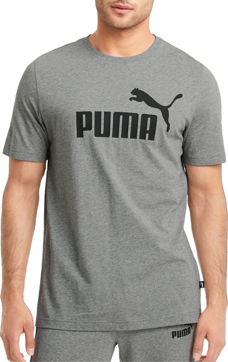 PUMA ESS Logo Heren T-Shirt - Maat XXL