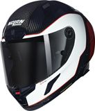 Nolan X-804 RS Asso Di Picche 343 Carbon Wit Rood Glossy Integraalhelm