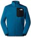 The North Face Crest FZ Heren Fleecevest met Volledige Ritssluiting – Polyester, Mineral Ink/TNF Black