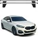 Omac Barres De Toit Transversales En Aluminium Pour Bmw Série 2 Gran Coupe F44 2019-2024 – Antivol – Rainure En T – Testées City Crash – Charge Max 75 Kg Argent