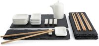 Moritz & Moritz 22-delige sushi-set leisteen groot voor 4 personen