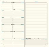Exacompta - 17842E - Zakagenda navulverpakking 17-9 x 17,5 cm - Januari tot december 2025 - Natuurlijke plakjes