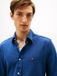Tommy Hilfiger Heren Overhemd Blauw Katoen L